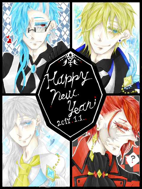 【擬人化注意】Happy New Year !