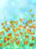 【テンプレ】空と花