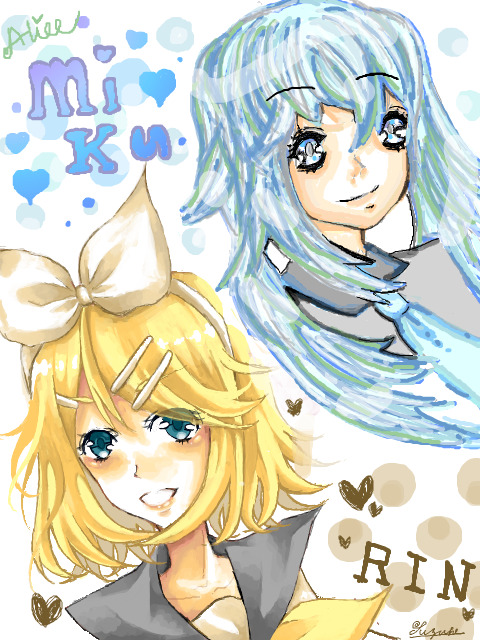 VOCALOID Rin and Miku