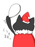 クリスマス版自画像なんちゃって