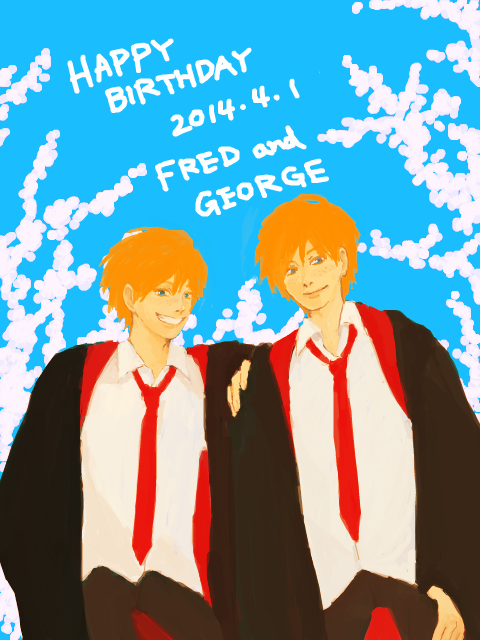 HappyBirthday Fred&amp;George!!