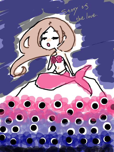 人魚姫とアネモネの海。