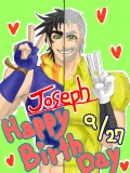 ジョセフ誕生日おめでとう！