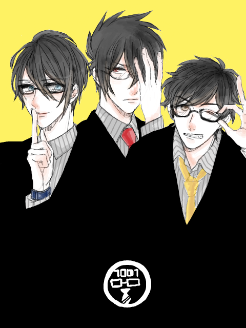 1001×Glasses×Necktie