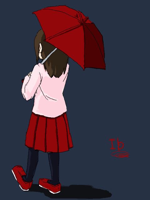 【Ib】赤い傘の少女