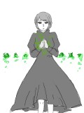 緑炎の修道女。