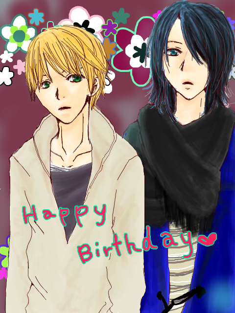 ★happy birthday!akisuke&amp;katsuki★