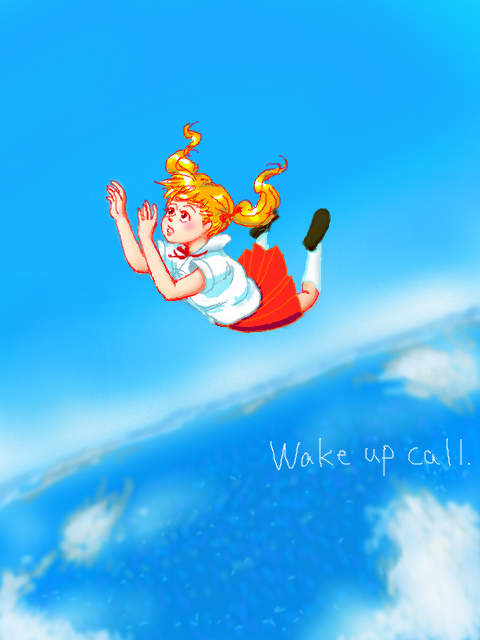 wake up call.