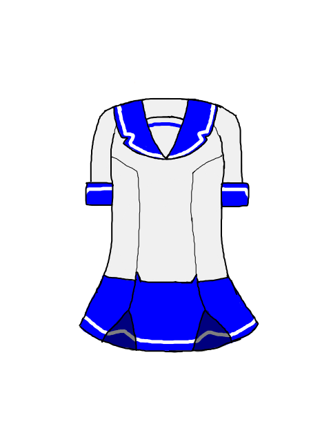 桜咲第三高等学校の制服（初代（無印）版）