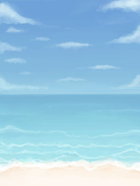 海と砂浜