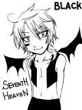 SEVENTH HEAVEN  黒