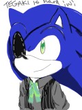 Tegaki is hard to use ;w;Mafia Sonic