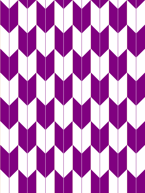 矢絣（紫#800080）