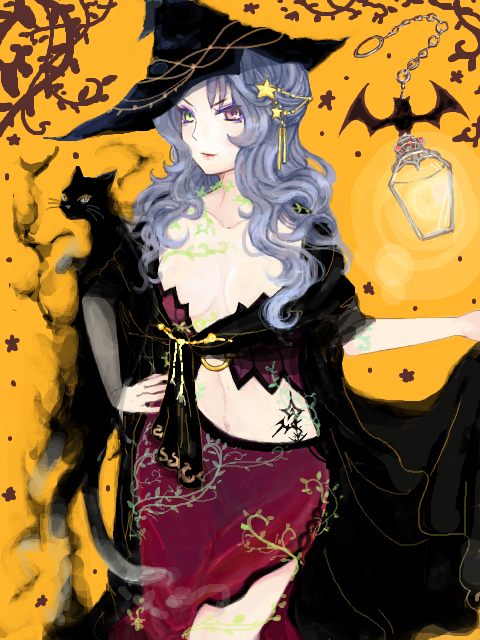 #フォロワーさんにイメージもらって創作ハロウィンキャラ創る