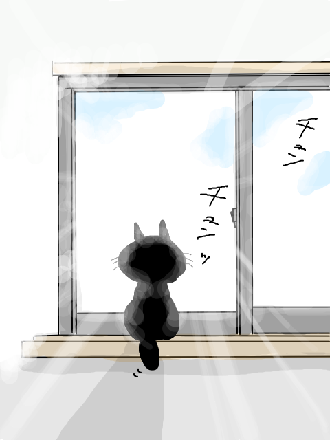 お外とねこ。