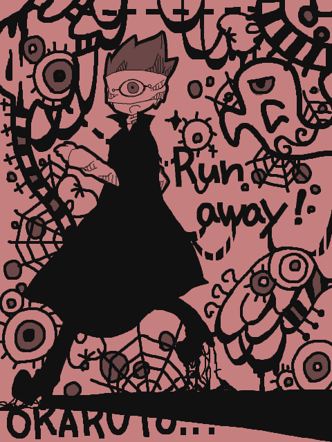 Run away !!