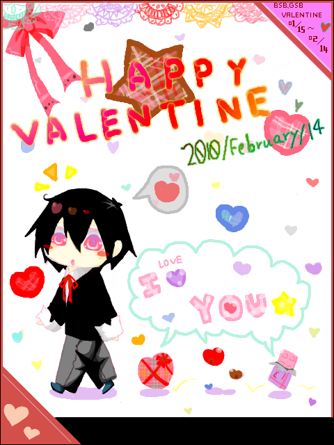 Happy Valentine Day♡　2010/February/14 (San)
