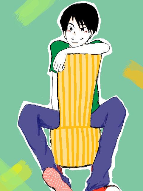 orange chair Junsu☆