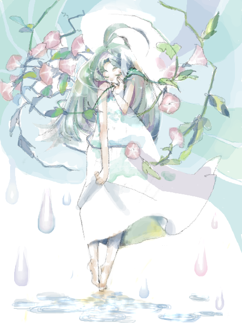 雨降花