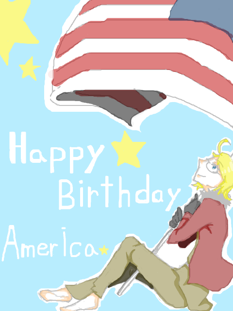 お誕生日おめでとう！！！アメリカ！！～シンプルだよｗｗｗ～