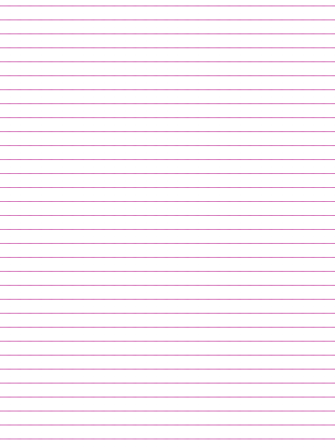 普通の罫線ノートテンプレ(白×赤紫)