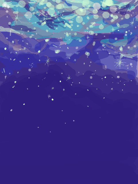 海と星の境目