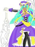 kugamibl1がファンタジーの世界に転生したら『容姿は青に近い緑色の髪と銀色の瞳で、火属性のお姫様で、武器は剣と弓』