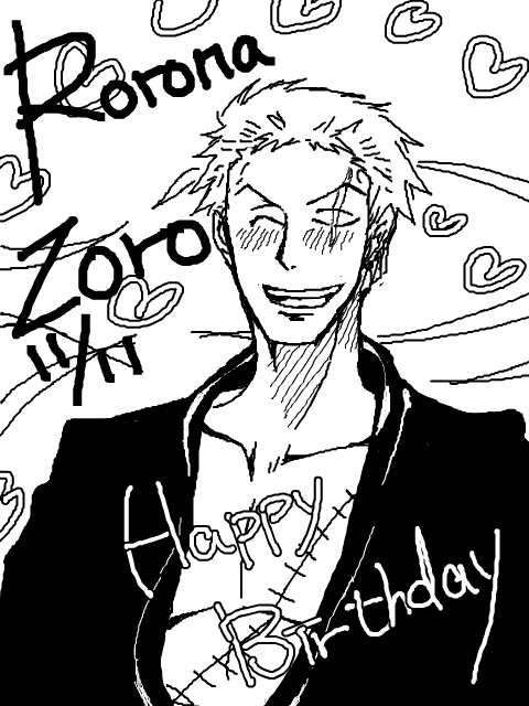 Happy Birthday!!Zoro sama!