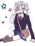 British school girl