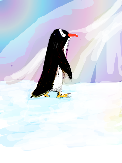 練習ペンギン