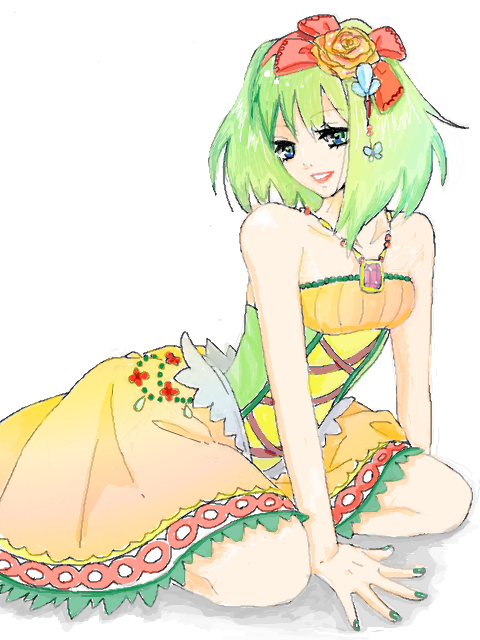 Megpoid Gumi - my coloring