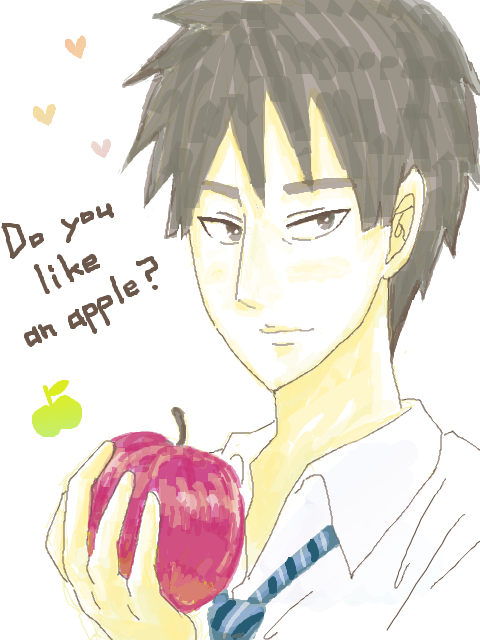 りんご大好き！