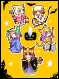 ５ジョブでハロウィン(・ω・)