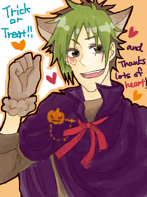 Thanks heart &amp; Trick or treat!!