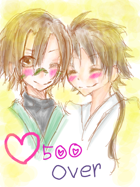 ♥ 500 over!!