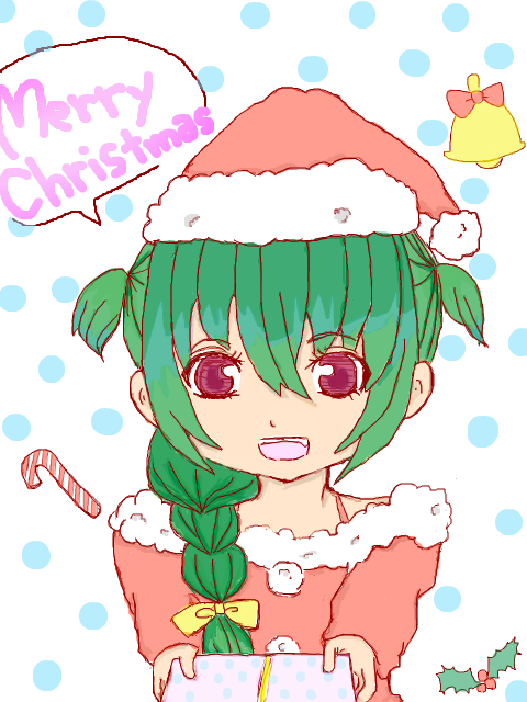 MerryChristmas！　ミストレちゃんサンタ