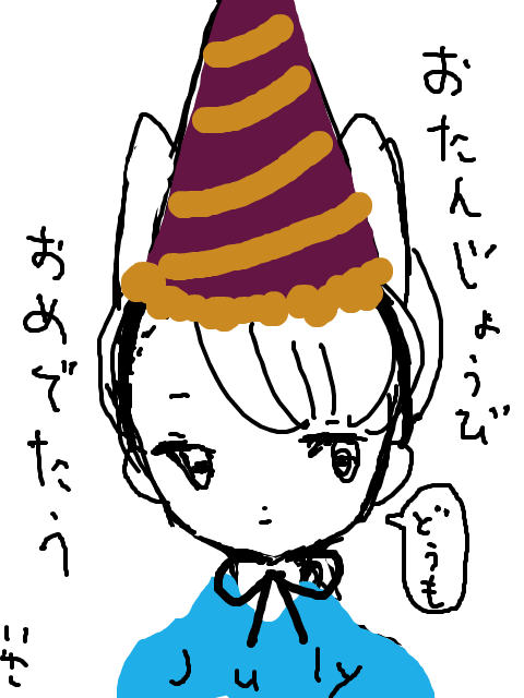 しのhappy birthdayたん