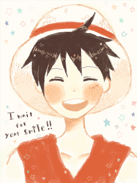 I wait for your smile !!