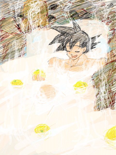 冬至なので柚風呂