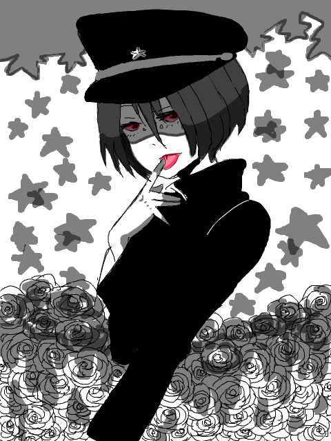 漆黒の薔薇