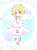 【らくがき】天使ショタサリ