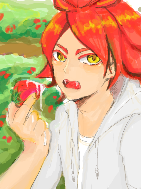 苺食べるよ！！