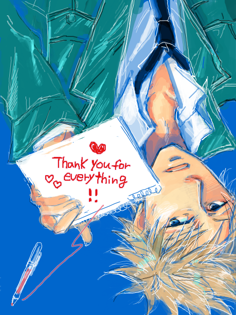 「thank you !!」