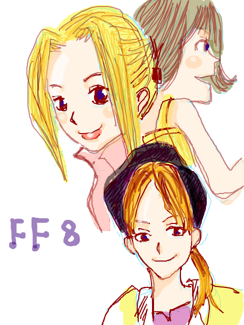 FF8の３人