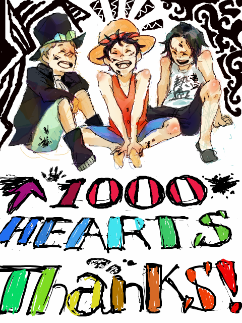 thanks for over 1000 hearts!!!!!!