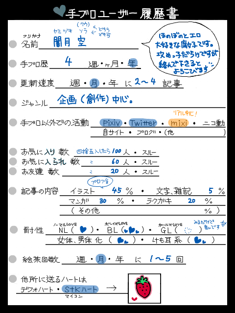 書いてみた。