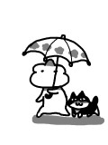 日傘と団子