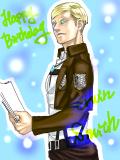 Happy　Birthday　Erwin!!!!!!!!!