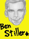 ベン・スティラー落書きもしゃもしゃ