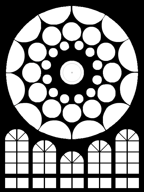 zodiac～stained glass風  circle ver.